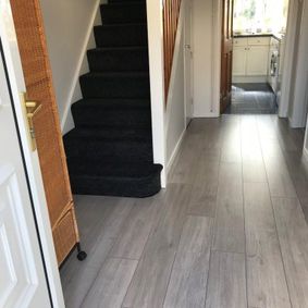 hallway laminate flooring